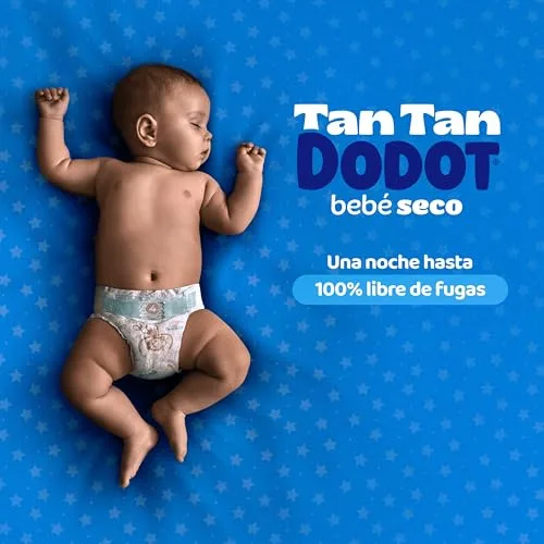 DODOT ▫️ Fraldas Bebé-Seco, Tamanho 3 (6-10 kg), 292 fraldas + 1 embalagem de 10 toalhitas de oferta da Aqua Plastic Free, proteção noturna com até 100% de proteção contra fugas, embalagem mensal 2