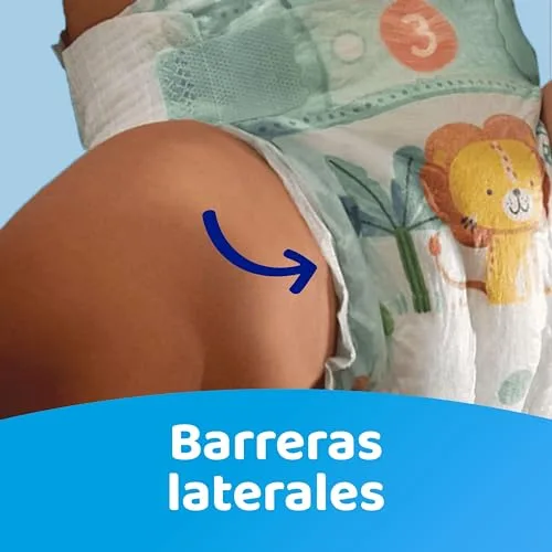 DODOT ▫️ Fraldas Bebé-Seco, Tamanho 3 (6-10 kg), 292 fraldas + 1 embalagem de 10 toalhitas de oferta da Aqua Plastic Free, proteção noturna com até 100% de proteção contra fugas, embalagem mensal 7