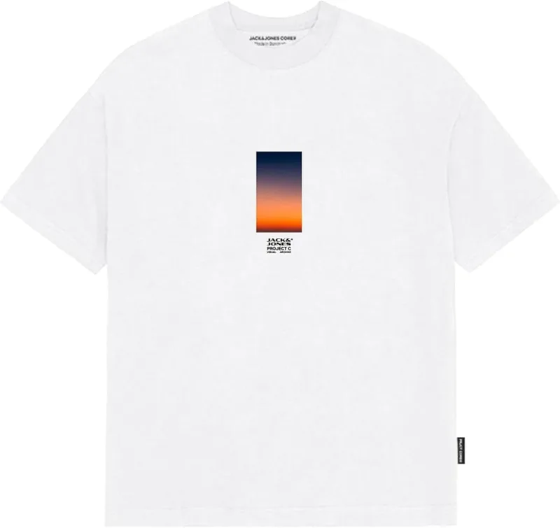 JACK & JONES ▫️ T-shirt Jcocalma Photo para homem SS Gola redonda Fst