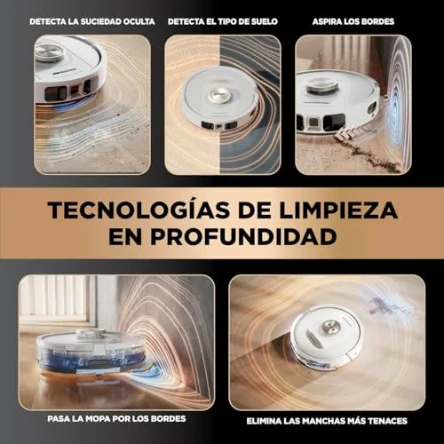 Shark ▫️ PowerDetect, Aspirador e Esfregona Robóticos 2 em 1, Branco, AV2800ZEEUWH 2