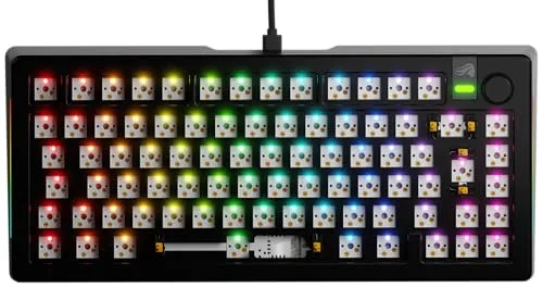 GLORIOUS ▫️ GMMK 3 Pro 75% Barebones - Caixa de teclado modular ISO 6