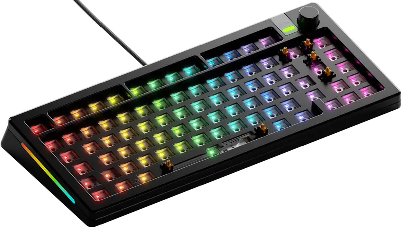 GLORIOUS ▫️ GMMK 3 Pro 75% Barebones - Caixa de teclado modular ISO