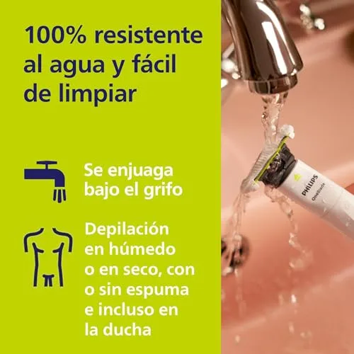 PHILIPS ▫️ OneBlade Intimate, Cuidados Íntimos, Apara e faz a barba com proteção extra para a pele, depilação precisa e confortável — sem raspar completamente à zero, Modelo QP1924/30 5