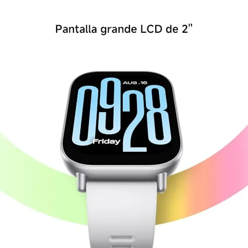 Xiaomi ▫️ Redmi Watch 5 Active, Chamadas via Bluetooth, Ecrã LCD de 2 polegadas, Monitor de frequência cardíaca, 140 modos desportivos, até 18 dias de autonomia, Preto 3