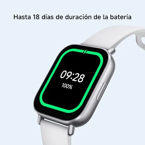 Xiaomi ▫️ Redmi Watch 5 Active, Chamadas via Bluetooth, Ecrã LCD de 2 polegadas, Monitor de frequência cardíaca, 140 modos desportivos, até 18 dias de autonomia, Preto 5