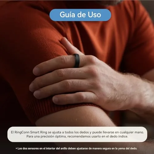 RingConn ▫️ Anel Inteligente Gen 2 - Dourado - Tamanho 10 5