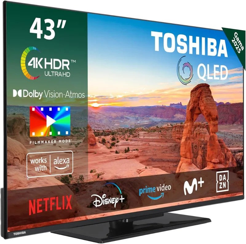 Toshiba 43QV3463DG 43" QLED UltraHD 4K VIDAA