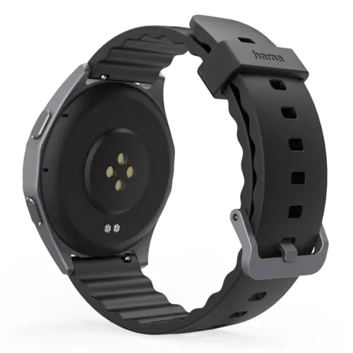 Hama ▫️ Relógio inteligente de 1,43" (Smartwatch resistente à água IP68, GPS, análise do sono, frequência cardíaca, monitorização de até 100 atividades, ecrã tátil) Azul 3