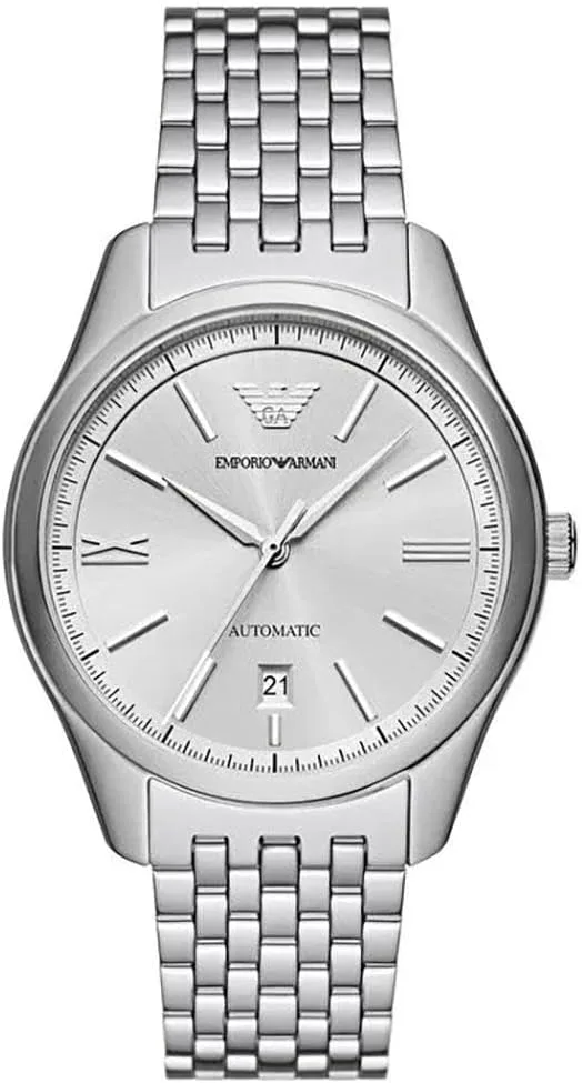 Emporio Armani ▫️ Relógio analógico automático para homem com bracelete em aço inoxidável AR60076