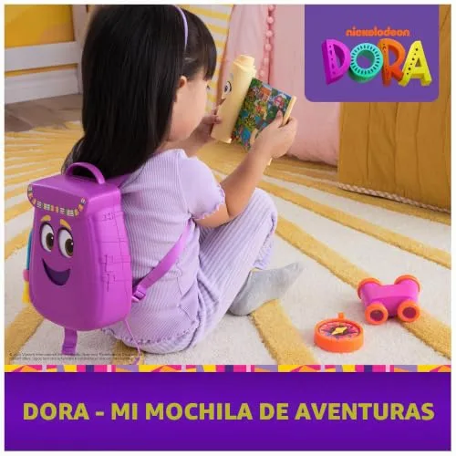 DORA ▫️ a Exploradora – Jogo de Papéis «The Explorer» MyAdvBackpack, Multicolorido (Spin Master 6071799) 2