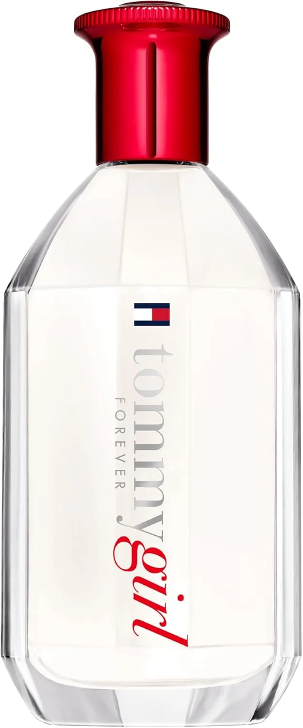 Tommy Hilfiger ▫️ Tommy Girl Forever Eau de Toilette 100 ml - Perfume Feminino - Fragrância Floral Amadeirada - Notas Florais Amadeiradas - Frasco de Cristal Transparente