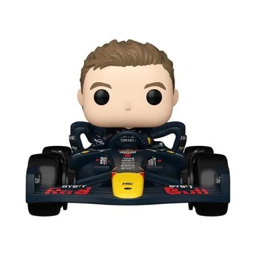 Funko ▫️ Pop! Rides Super Deluxe: Red Bull - MAX Verstappen com o RB20 2