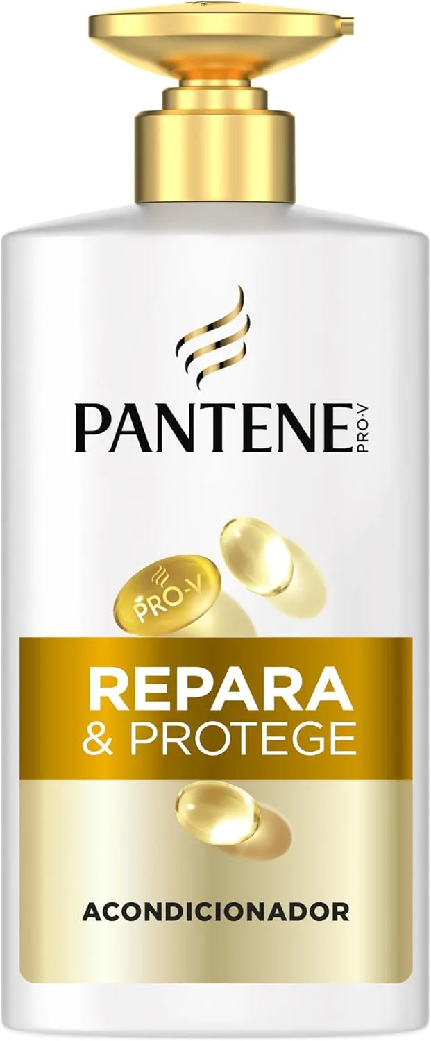 Pantene ▫️ Condicionador Pro-V Repara e Protege com Dispensador 800ml para Cabelo Seco e Estragado, Leve, Uso Diário, Aspeto Não Oleoso, com Provitamina B5 e Mistura de Nutrientes, Nutri-Plexo Ativo