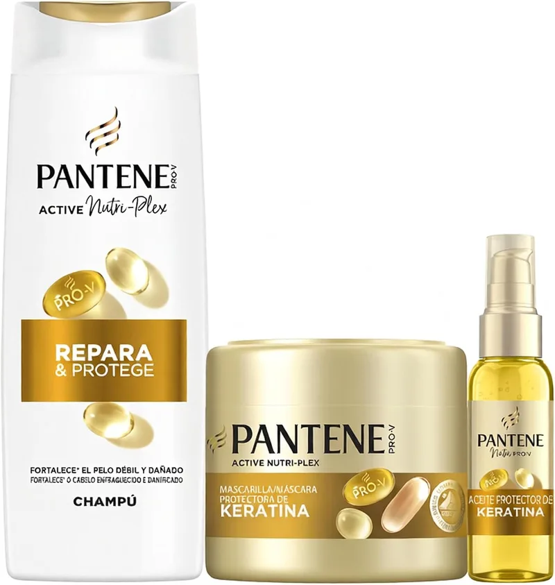 Pantene ▫️ Pro-V Repara e Protege: Champô + Máscara e Óleo Protetores