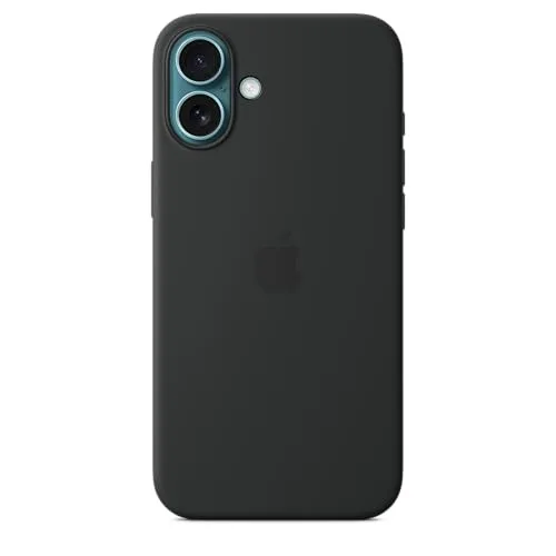 Apple ▫️ Capa de silicone com MagSafe para o iPhone 16 Plus - Preto ​​​​​​​ 2