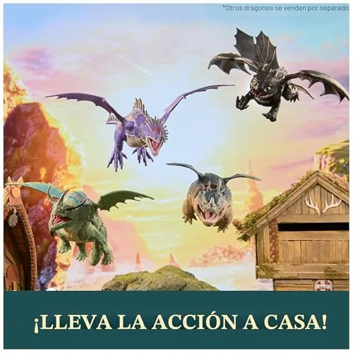 Dreamworks Dragons ▫️ Como Treinar o Teu Dragão: Figura do Dragão Gronkel | Brinquedos para crianças que movem as asas e a cabeça | Brinquedos para crianças a partir dos 4 anos | Presente para crianças a partir dos 4 anos 6