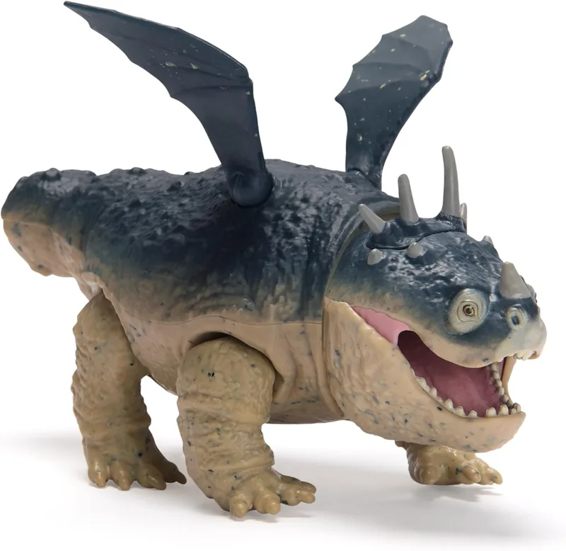 Dreamworks Dragons ▫️ Como Treinar o Teu Dragão: Figura do Dragão Gronkel | Brinquedos para crianças que movem as asas e a cabeça | Brinquedos para crianças a partir dos 4 anos | Presente para crianças a partir dos 4 anos