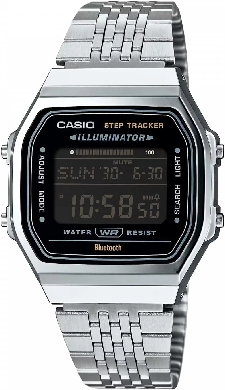 Casio ▫️ Relógio unissexo VINTAGE ICONIC ABL-100WE-1BEF com Bluetooth