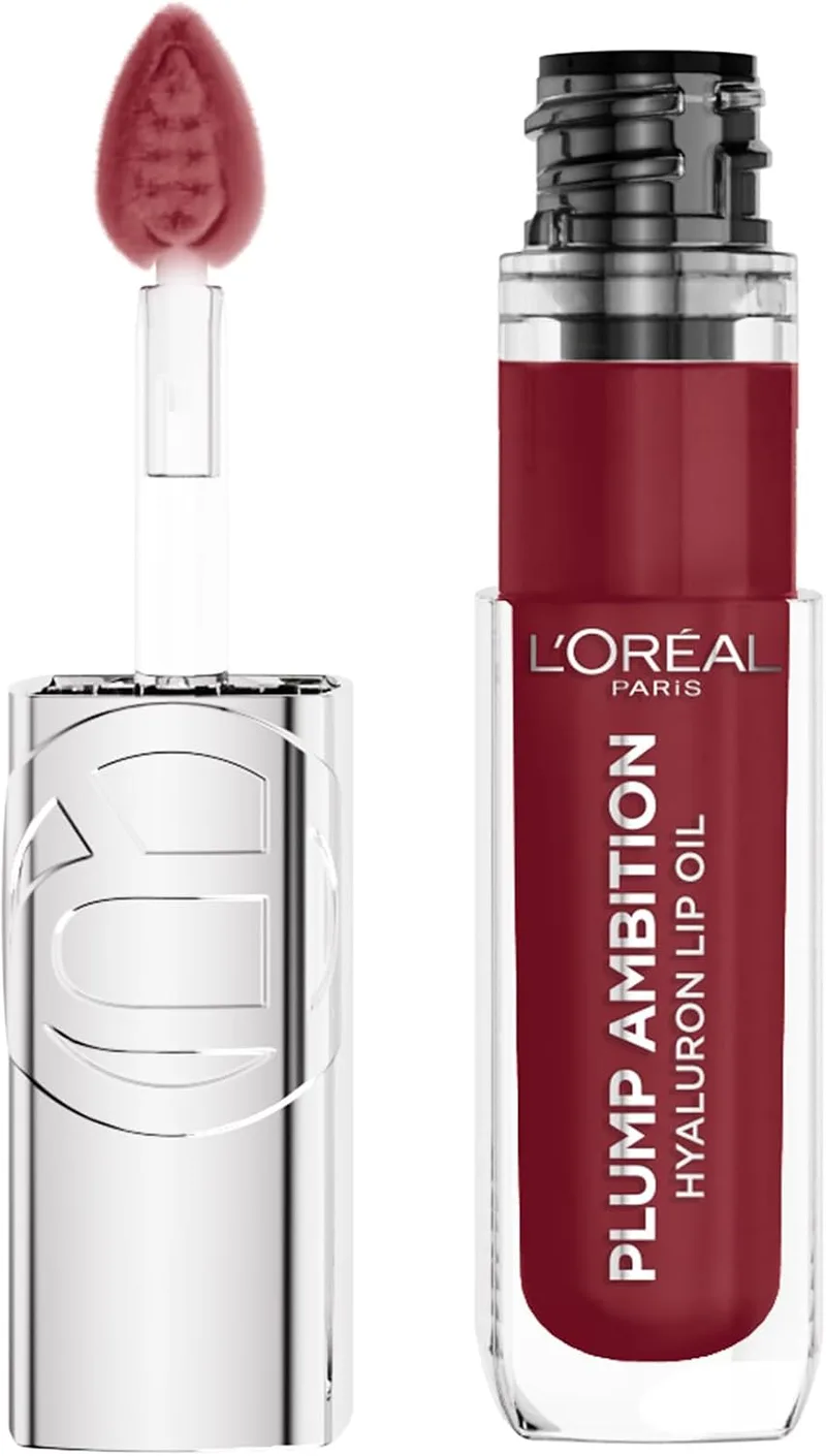 L'Oreal Paris ▫️ L'Oréal Paris Plump Ambition Óleo Labial Volumizador, Berry Jolie