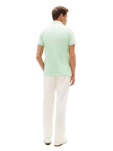 Tommy Hilfiger ▫️ Camisas polo de manga curta de corte justo, com algodão piqué elástico e orgânico - Homem 4