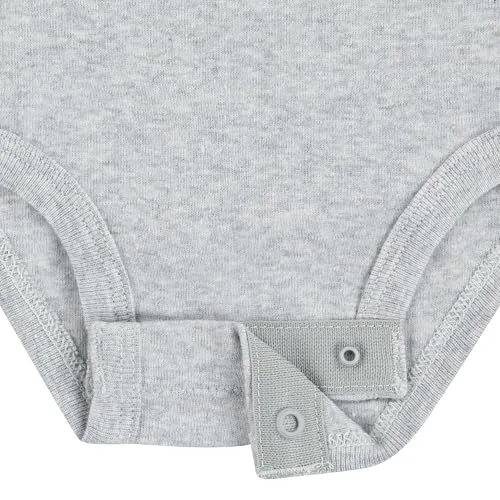 HUGGIES ▫️ Little Hugs Conjunto de 6 bodys unissexo para bebé Camisa formal de botões para bebé e criança pequena Camisa de botões unissexo para bebé 3