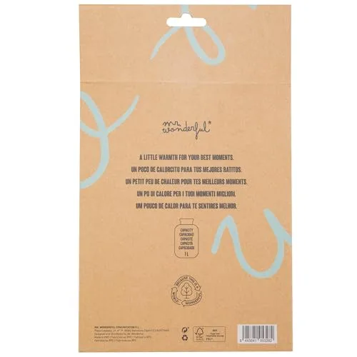 Mr. Wonderful ▫️ Bolsa de água quente - Feeling hot, hot, hot! - Bolsa de água quente em algodão - Capacidade: 1 litro 4