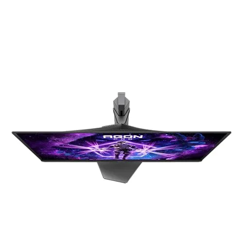AOC ▫️ Agon Pro AG276QZD2AM - Monitor OLED QHD de 27 polegadas, 280 Hz, 0,03 ms GtG, FreeSync Premium Pro, compatível com G-Sync, HDR400 (2560 x 1440, 2 x HDMI 2.1, DisplayPort, concentrador USB) Preto 6