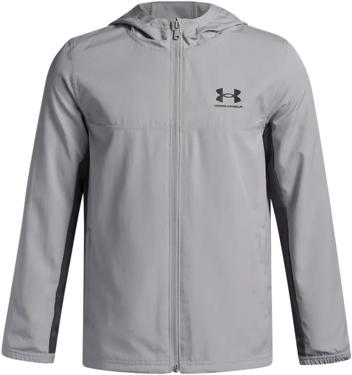 Under Armour ▫️ Casaco Rival Woven, tipo casaco de malha, para crianças