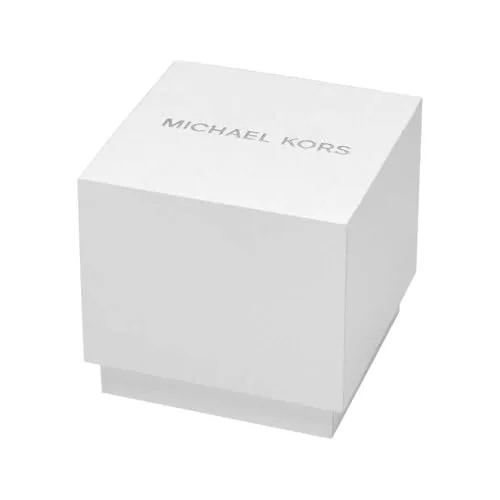 Michael Kors ▫️ Relógio Pilot para mulher, movimento multifunções de quartzo com bracelete de silicone 4