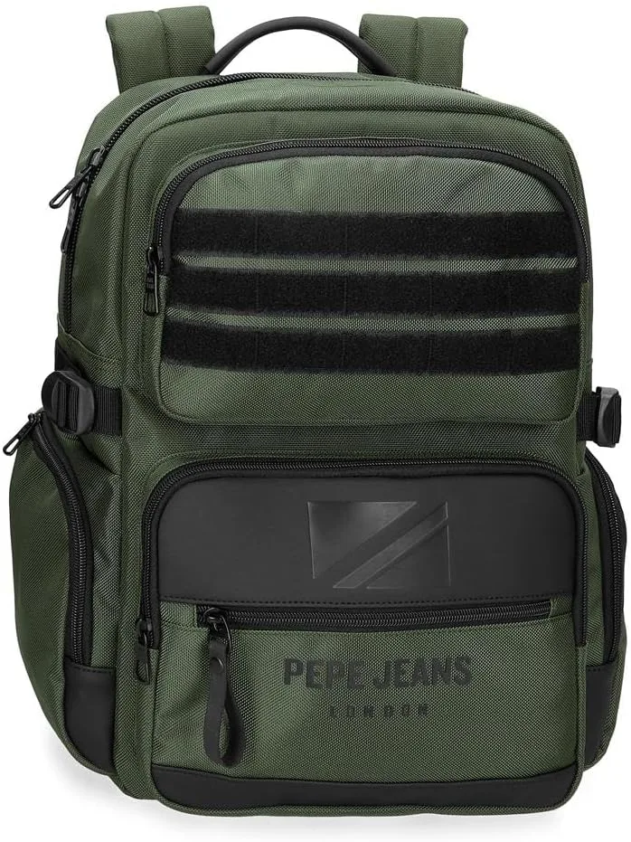Pepe Jeans ▫️ Bromley, mochilas, mochilas de cabine, poliéster, vários tamanhos, preto, verde, vermelho, cinzento, poliéster. Da Joumma Bags