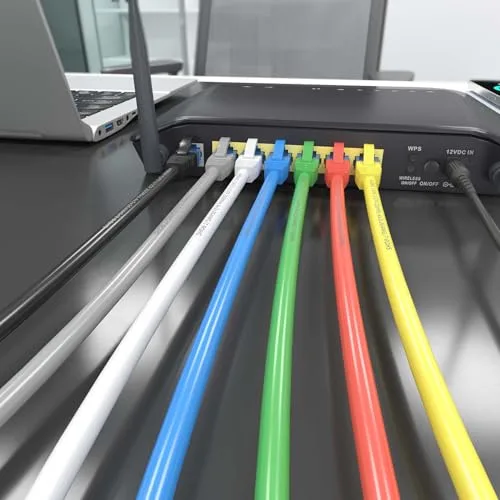 AISENS ▫️ A135-0779 - Cabo de rede RJ45 Cat. 6 UTP Awg26 CCA, cinzento, 4,0 m 4