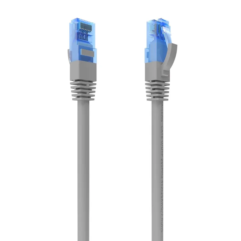 AISENS ▫️ A135-0779 - Cabo de rede RJ45 Cat. 6 UTP Awg26 CCA, cinzento, 4,0 m