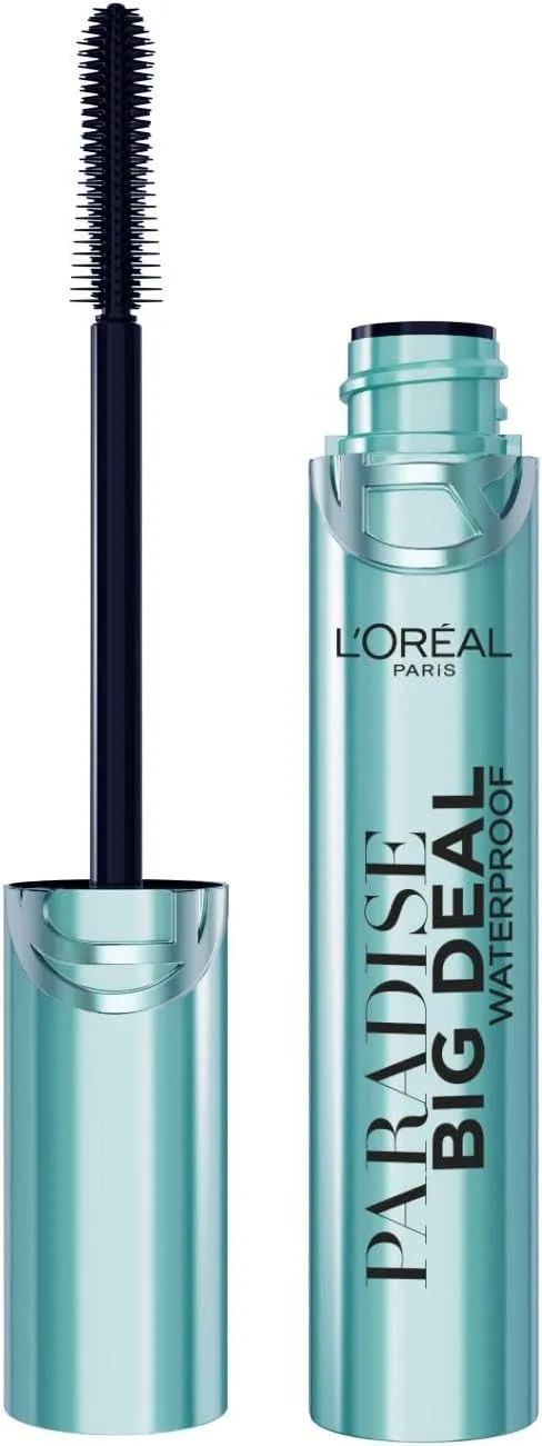 L'Oreal Paris ▫️ L'Oréal Paris Paradise Big Deal Waterproof Mascara, Volume Modulável & Comprimento Infinito, Fórmula Leve e Sem Grumos, Preto