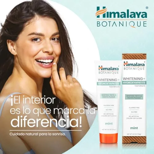 Himalaya ▫️ Pasta de dentes branqueadora Botanique com hidroxiapatita, 113 g 3