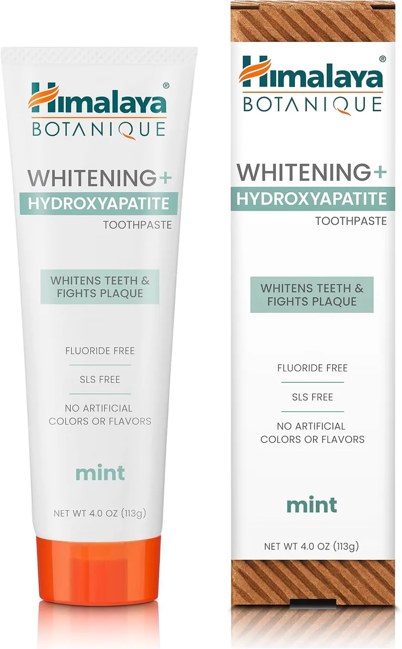 Himalaya ▫️ Pasta de dentes branqueadora Botanique com hidroxiapatita, 113 g