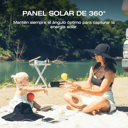 EF ECOFLOW ▫️ Chapéu de sol ideal para atividades ao ar livre. 3