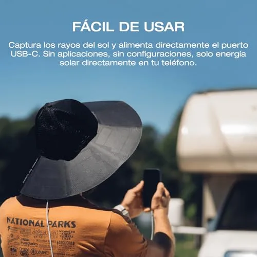 EF ECOFLOW ▫️ Chapéu de sol ideal para atividades ao ar livre. 5