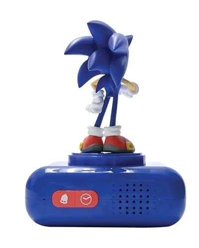 LEXIBOOK ▫️ Despertador Sonic com Luz Noturna, RL800SN 6