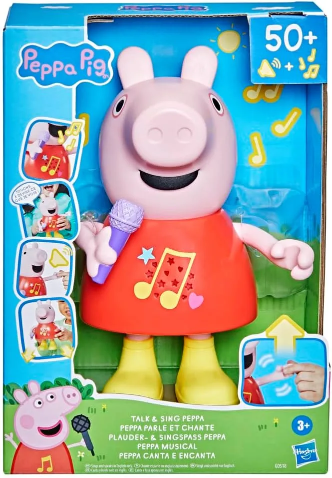Peppa Pig ▫️ Boneca Musical da Peppa