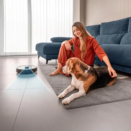 Cecotec ▫️ Robô aspirador Conga 9990 AI Spin Revolution Ultra Power Home, 10 000 Pa, navegação a laser, base com esvaziamento automático, inteligência artificial, evita obstáculos, controlo através da aplicação, autonomia de 240 min 5