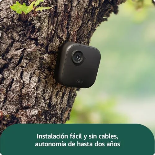 Blink ▫️ Outdoor 4 | câmara de segurança inteligente HD sem fios, 2 anos de autonomia, deteção de movimento otimizada | sistema de 3 câmaras com Sync Module Core incluído 4