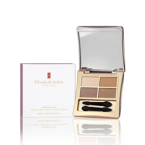 Elizabeth Arden ▫️ Sombra de olhos na cor Oh So Neutral, fórmula mineral sem talco, sombra de olhos vegana para um acabamento duradouro e resistente a manchas, 3 g 2