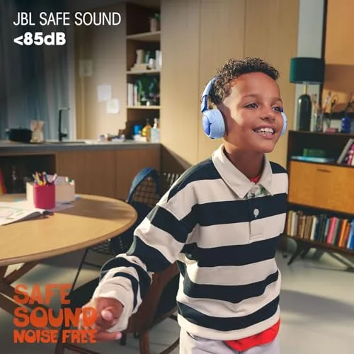 JBL ▫️ Junior 320 BT, Auscultadores supra-auriculares para crianças, Verde 3