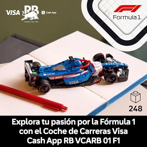 LEGO ▫️ Speed Champions Carro de Corrida Visa Cash App RB VCARB 01 F1 77246 3