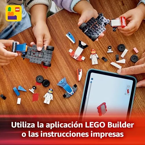LEGO ▫️ City Carros de F1 da Williams Racing e da Haas F1 60464 4
