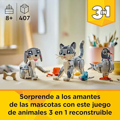 LEGO ▫️ Creator 3 em 1 Gato Brincalhão 31163 2
