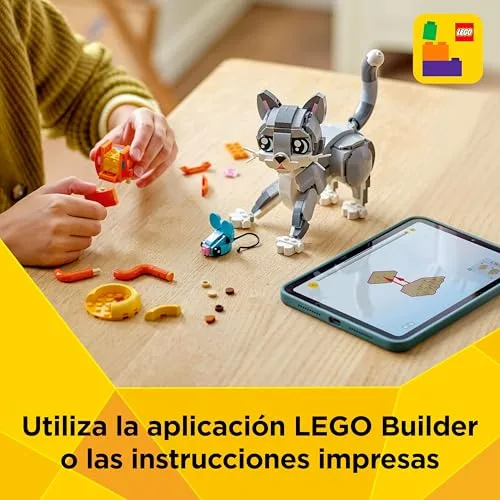 LEGO ▫️ Creator 3 em 1 Gato Brincalhão 31163 6
