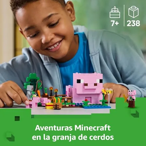 LEGO ▫️ Minecraft A Casa do Porquinho 21268 2