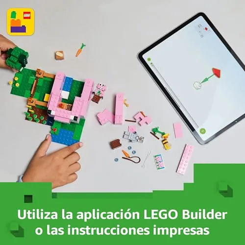 LEGO ▫️ Minecraft A Casa do Porquinho 21268 6