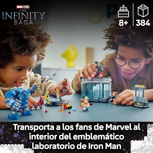LEGO ▫️ Marvel Laboratório do Homem de Ferro: Sala das Armaduras 76315 2